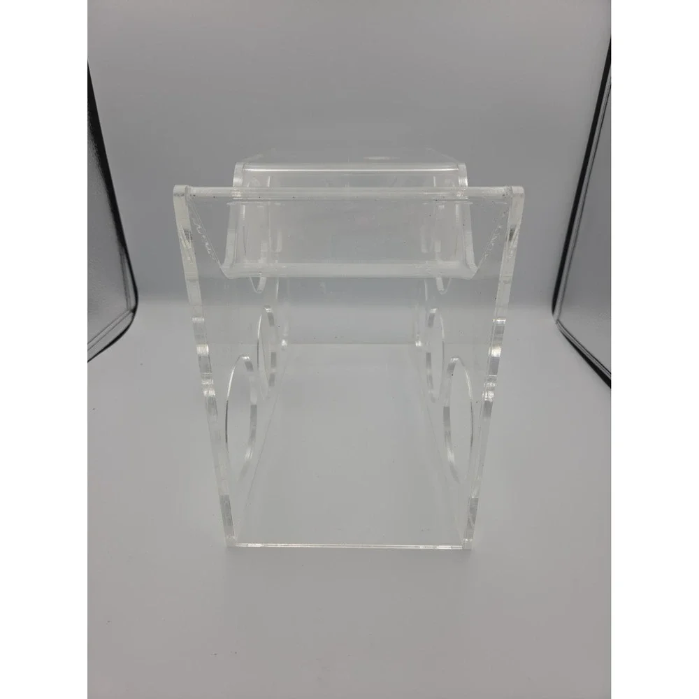 Clear Acrylic Lightweight Countertop Wine Rack Holder for 6 Bottles